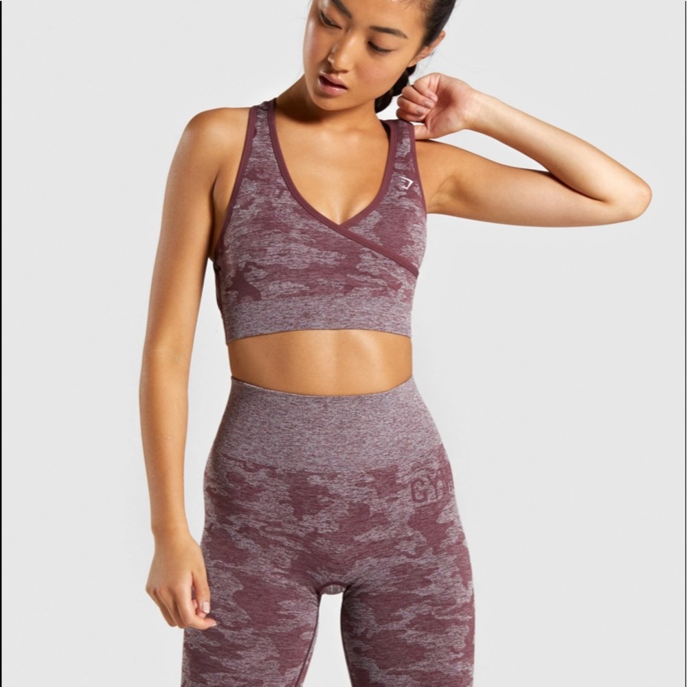 Gymshark Camo Seamless Set
